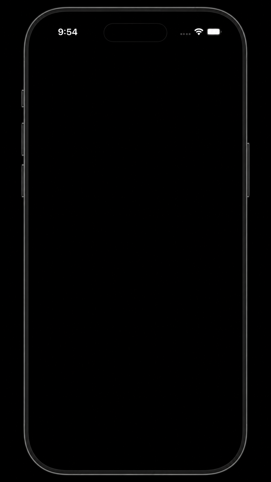 iPhone frame