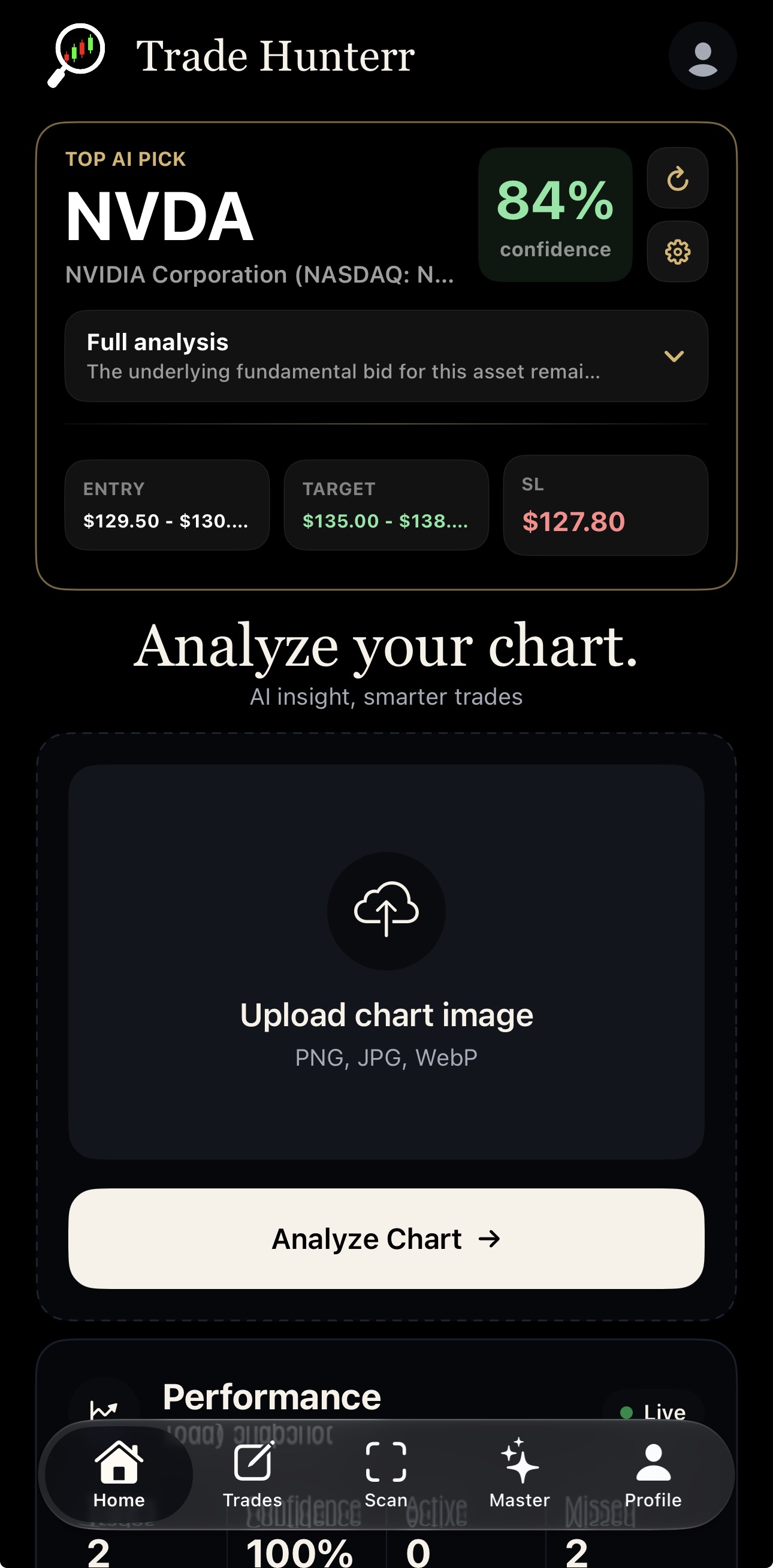 Tradehunterr iPhone screenshot